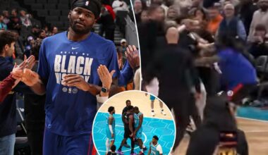 NBA suspends four players for Pistons-Hornets fight — how Knicks benefit