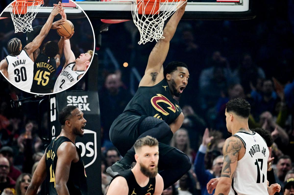 Nets carved up by Cavaliers as second half of season starts with a dud