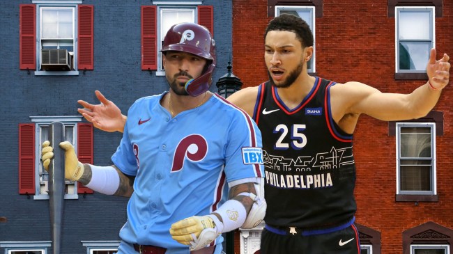 Nick Castellanos Ben Simmons Philadelphia cursed house