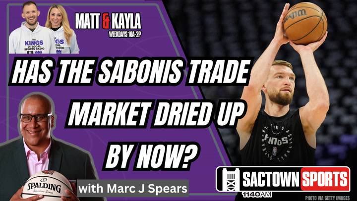 Watch Marc J Spears: Domantas Sabonis Trade Landscape; Kings Expected To Embrace Their Youth