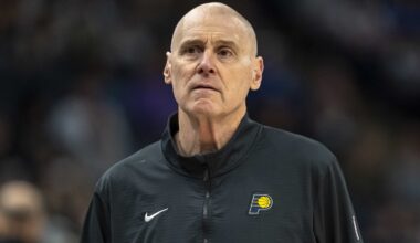 Rick Carlisle in a Pacers top