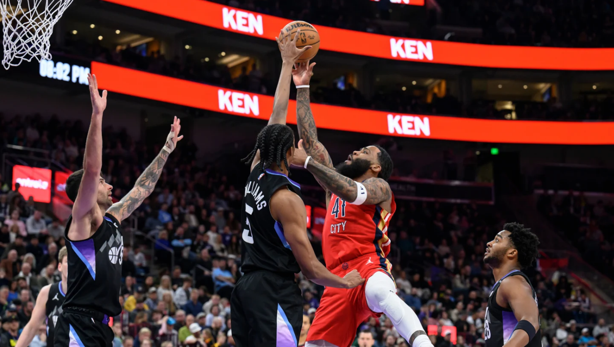 Bey scores 42 points, Pelicans beat Jazz 129-118 to open 2-game set in Utah