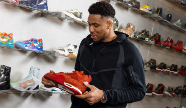 Giannis Antetokounmpo Nigel Sylvester Air Jordan 4 Complex Sneaker Shopping