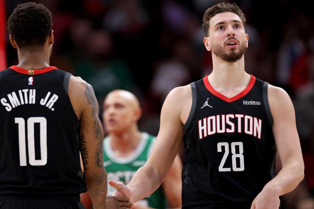 Sengun ejected after two fouls as Celtics beat Rockets 114-93