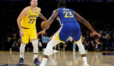 Divorced dad vibes and palpable ennui — there's a weird energy to Warriors-Lakers