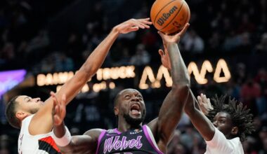 Timberwolves win at Portland