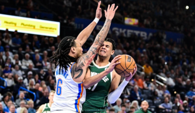 Former Thunder forward Ousmane Dieng powers Bucks past Oklahoma City, 110-93