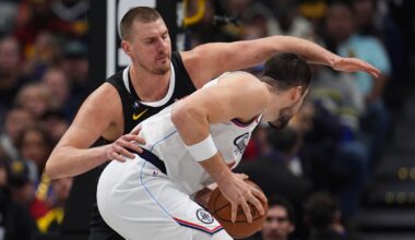 Jokic returns from knee injury to lead Nuggets past Clippers, 122-109 Friday
