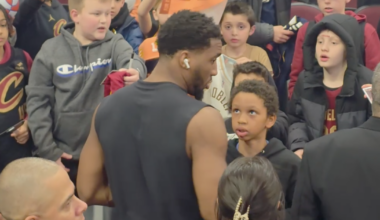 Donovan Mitchell sparks dreams for young fan