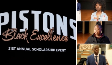 Detroit students win scholarships at Pistons Black Excellence event