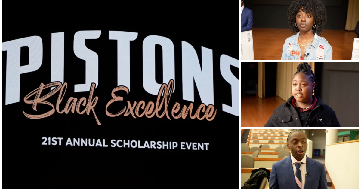 Detroit students win scholarships at Pistons Black Excellence event