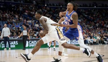 Jordan Poole's 2nd-half surge helps the Pelicans top the 76ers, 126-111