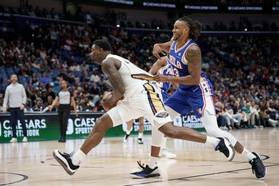 Jordan Poole's 2nd-half surge helps the Pelicans top the 76ers, 126-111