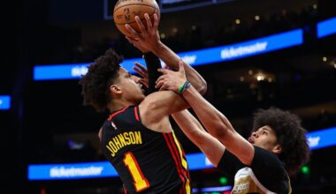 Hawks' Johnson, Alexander-Walker sidelined with injuries in against Wizards
