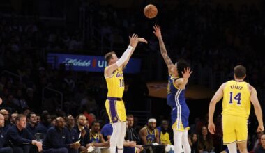 LeBron James leads Lakers past Warriors; Luka Doncic sits