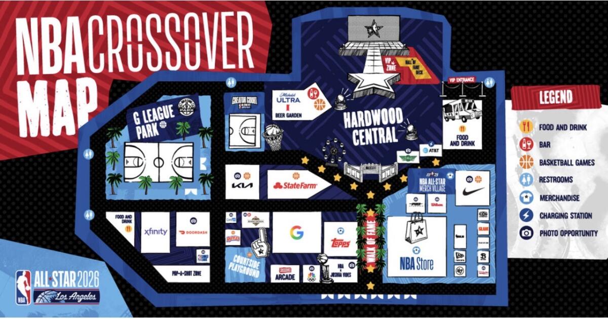 NBA Crossover: Where fans can get immersed in All-Star Weekend
