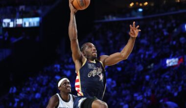 Kawhi Leonard and LeBron James shine at All-Star Game in L.A.