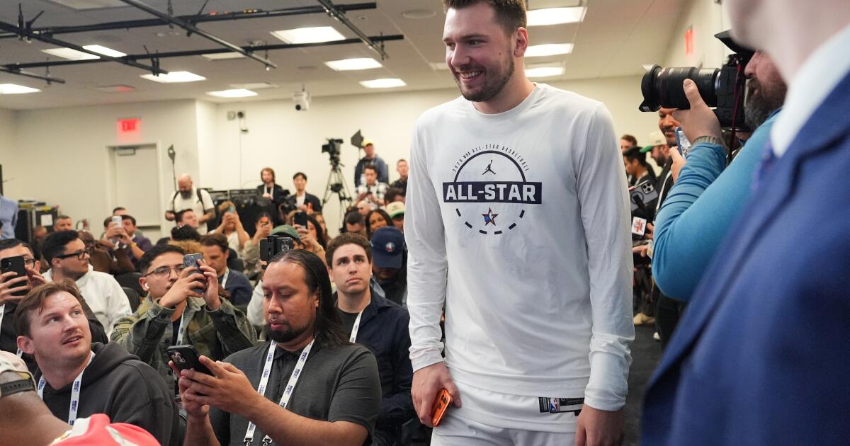 Lakers' Luka Doncic hopefull he'll play in NBA All-Star Game