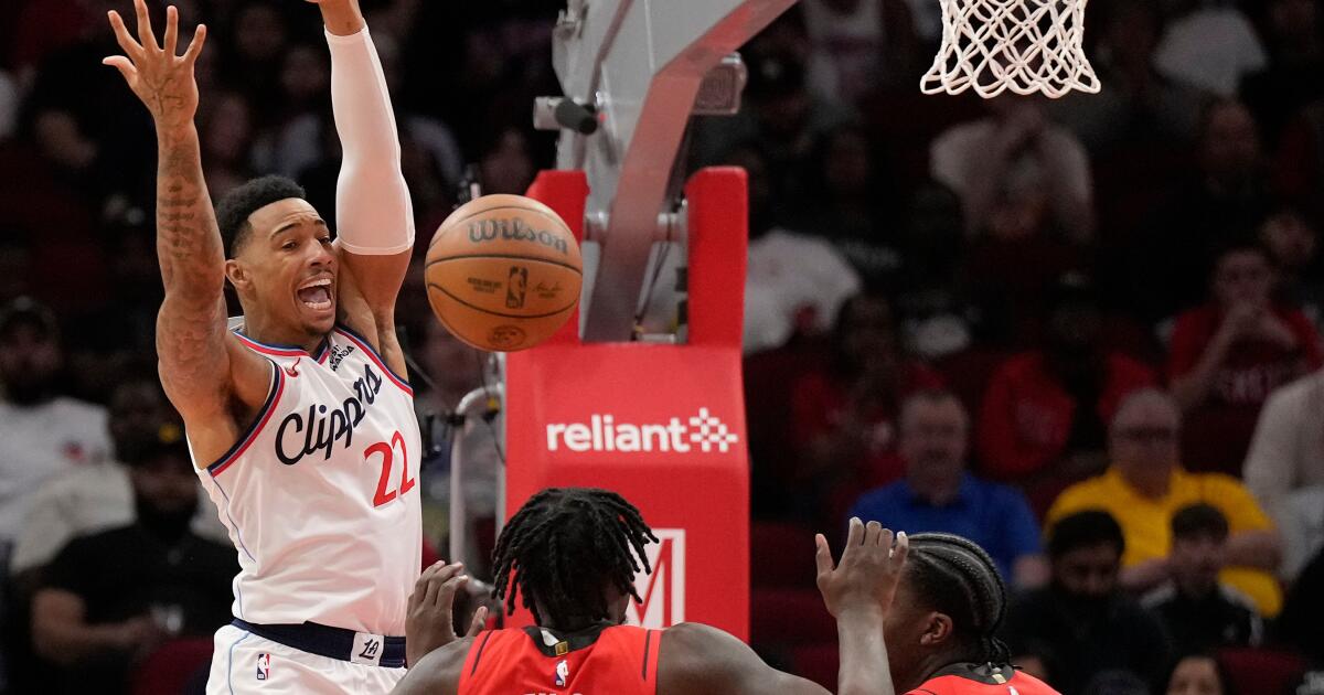 Bennedict Mathurin makes his Clippers debut in loss to Rockets