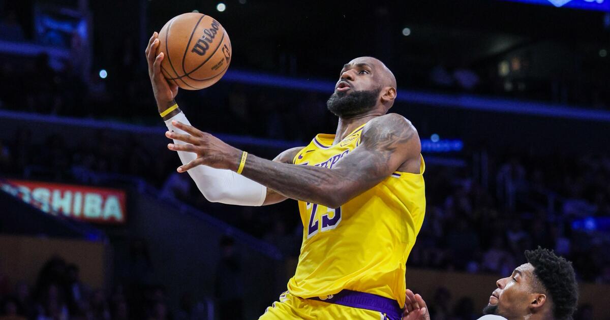 Lakers' LeBron James named an NBA All-Star for a record 22nd time