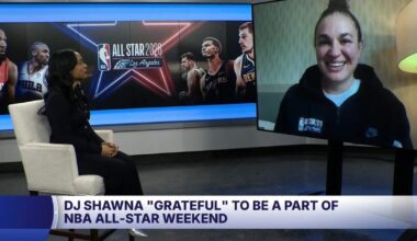 DJ Shawna Represents Milwaukee at the 75th NBA All-Star Game in LA