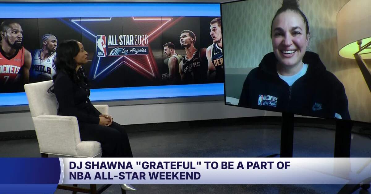 DJ Shawna Represents Milwaukee at the 75th NBA All-Star Game in LA