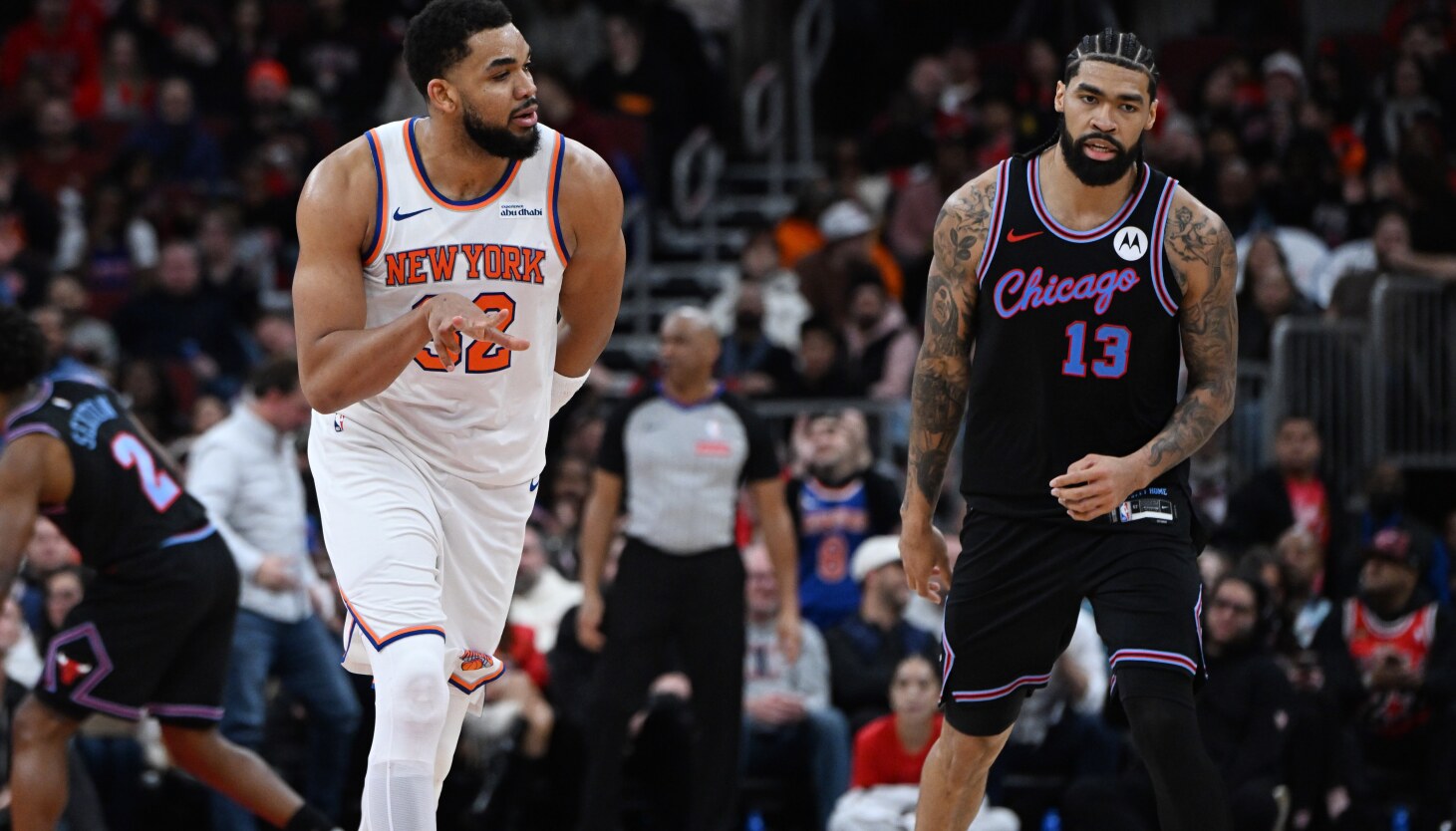 Bulls stay competitive against Knicks before losing ninth game in a row