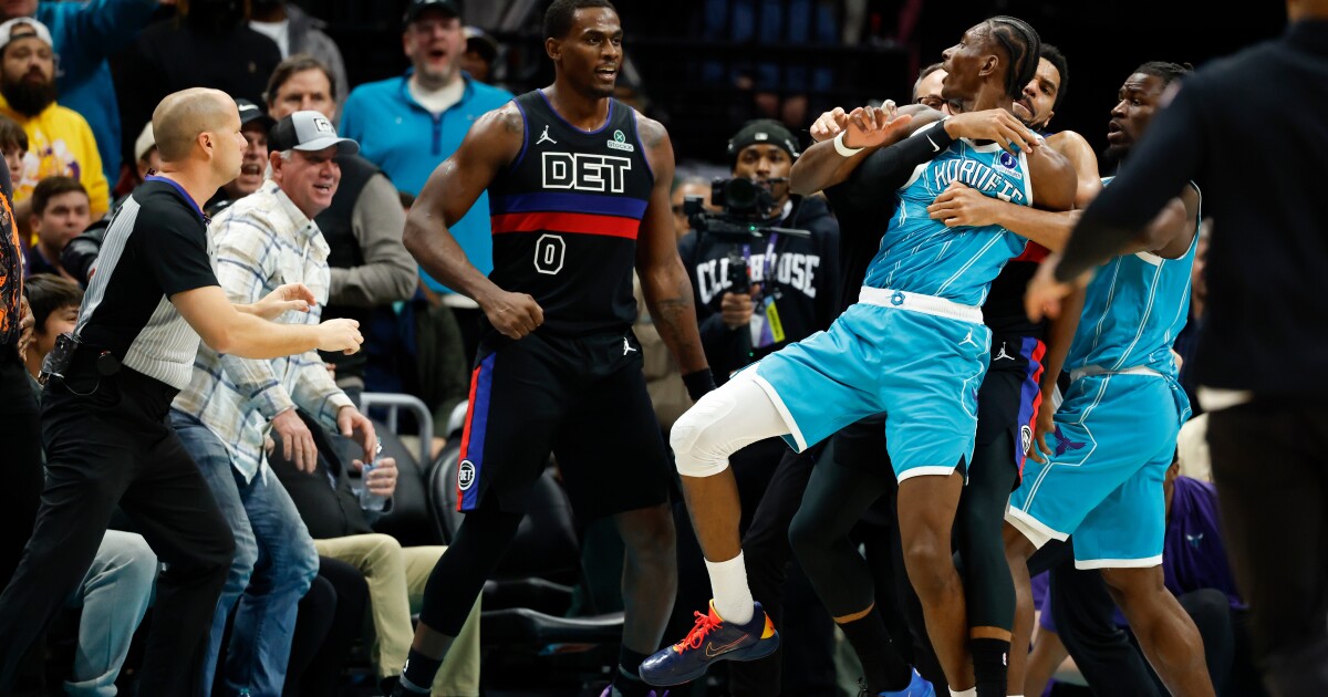 Pistons big men Isaiah Stewart & Jalen Duren suspended for roles in fight