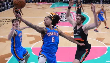 Short-handed Thunder fall to Spurs in San Antonio