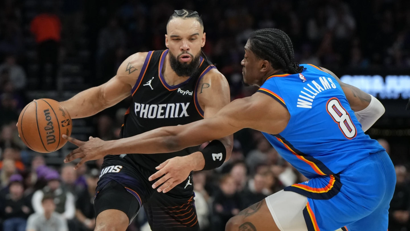 Oklahoma City Thunder vs. Phoenix Suns preview: OKC leads season series 2-1