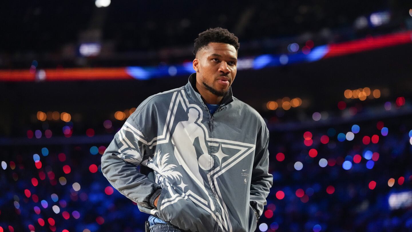 Giannis Antetokounmpo once again says 'As of today, I'm committed to the Milwaukee Bucks'