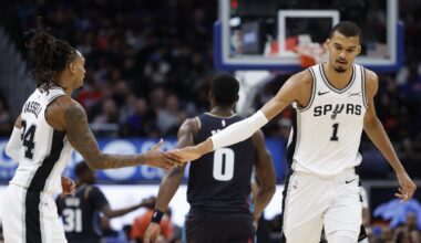 NBA power rankings 2025-26: San Antonio takes over top spot in rankings after beating Detroit