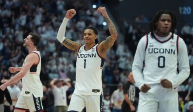 UConn pounds St. John's, looks like it can win it all again, may have broken Red Storm