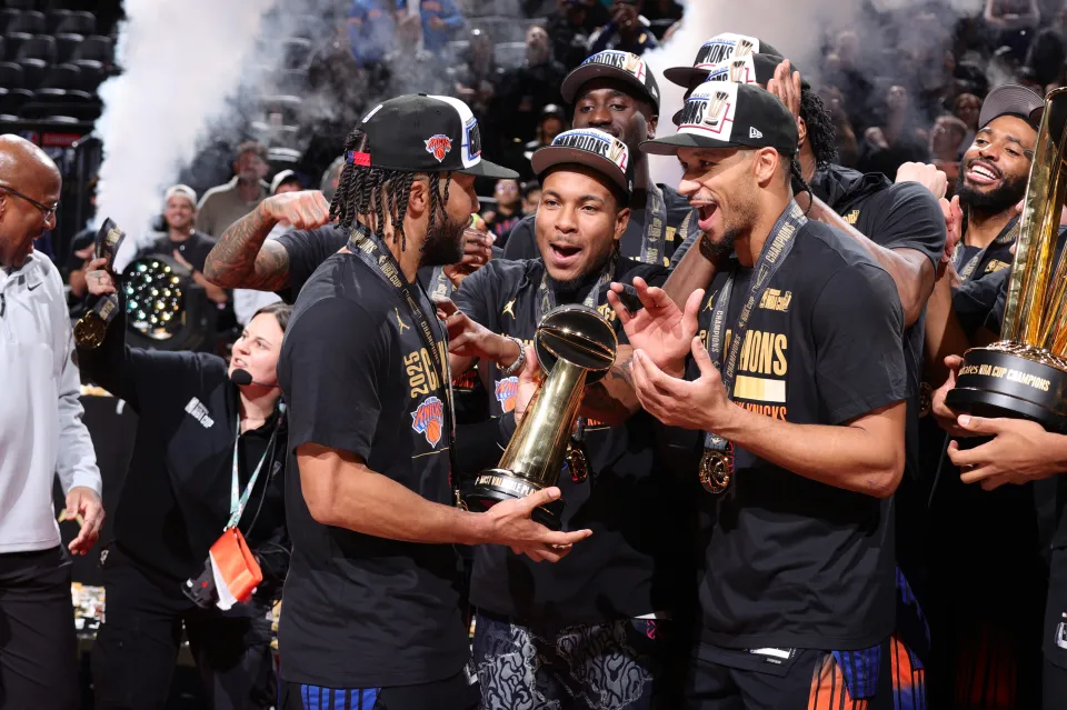 Jalen Brunson led his Knicks to the NBA Cup 