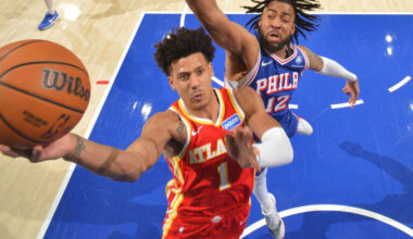 Johnson powers Hawks past 76ers as Atlanta snaps 3-game skid