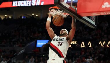 Camara has a career night and the Trail Blazers use a 49-point third quarter to top 76ers 135-118