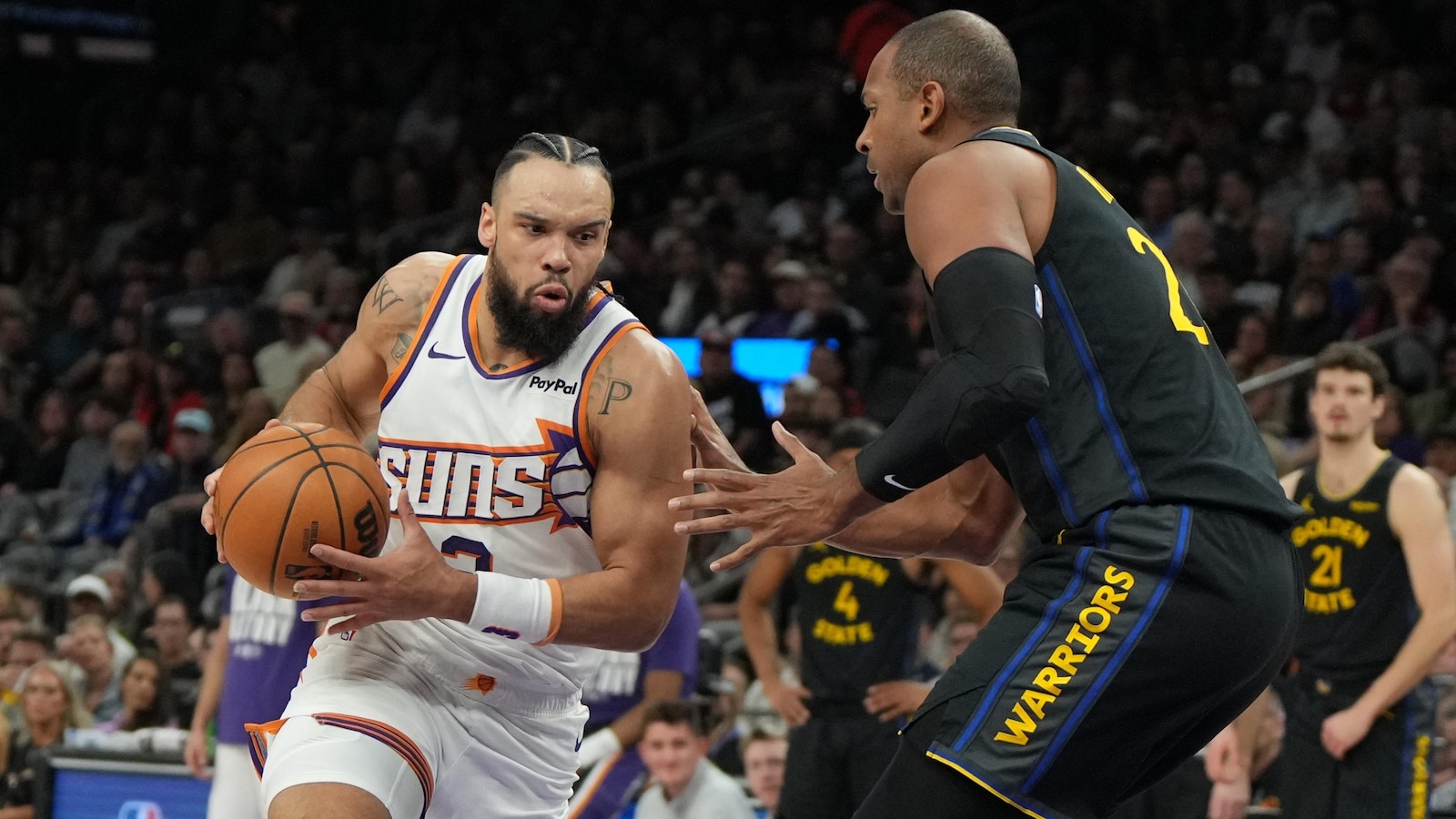 Warriors erase 14-point deficit in the fourth quarter to beat the Suns 101-97