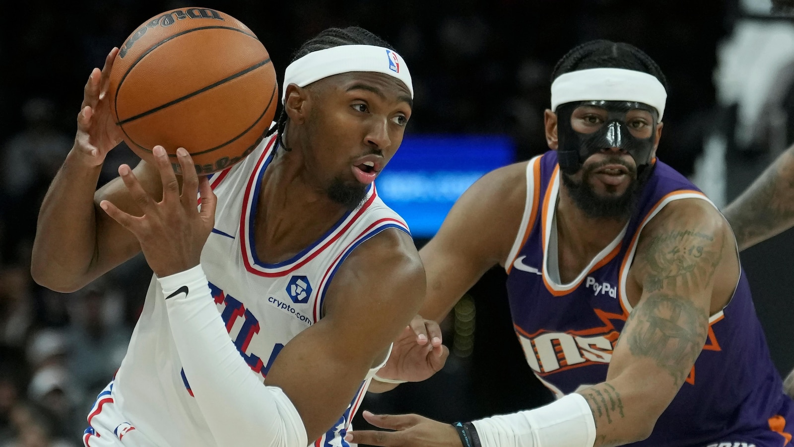 Embiid scores 33, Maxey adds 29 and the 76ers beat the Suns 109-103 for 6th win in 7 games