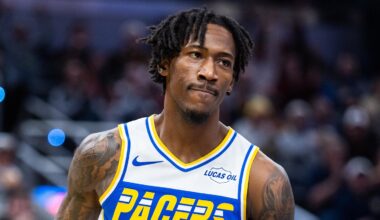 Indiana Pacers guard Quenton Jackson (29)  in the second half against the Utah Jazz at Gainbridge Fieldhouse.