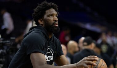 Joel Embiid out for Sixers-Thunder on Monday