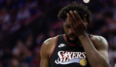 Joel Embiid out for Sixers-Nuggets on Tuesday