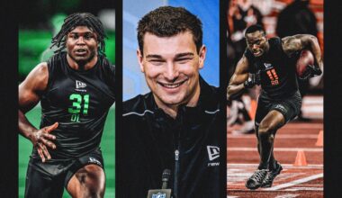 2026 NFL mock draft: Jeremiyah Love joins Fernando Mendoza in top 5 after scouting combine