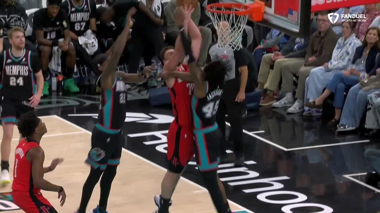 Durant scored 25 points and leads fourth-quarter push as Rockets beat Grizzlies 119-109