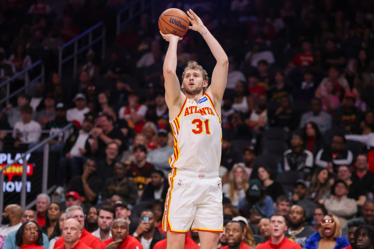 Atlanta Hawks center Jock Landale (31)Brett Davis-Imagn Images