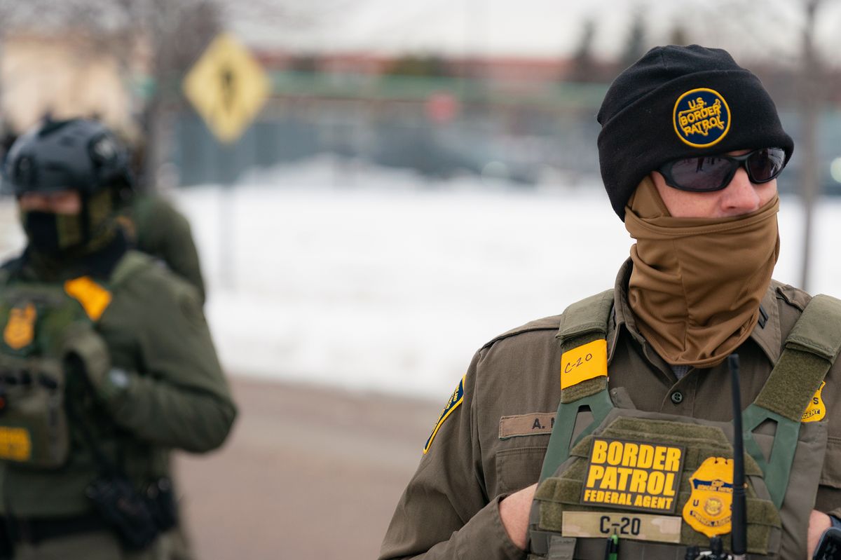 U.S. Immigration and Customs Enforcement (ICE) officers