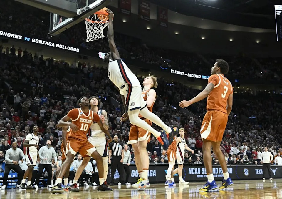 8. No. 11 Texas beat No. 3 Gonzaga