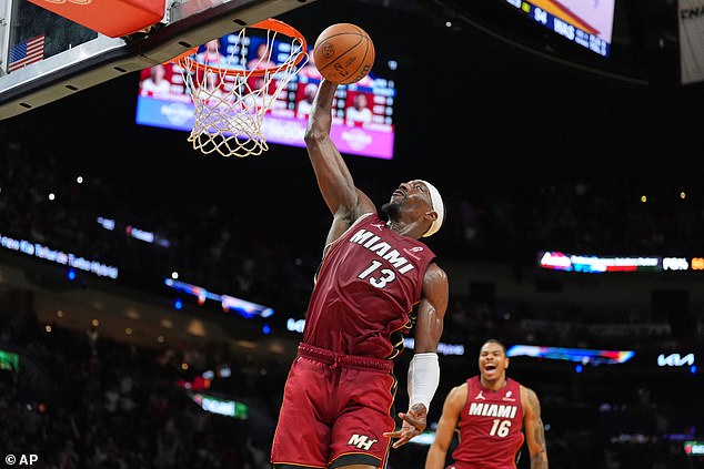 Miami Heat star Adebayo shattered franchise records when he scored 83 points