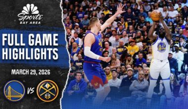 Warriors vs. Nuggets highlights: Watch top plays in Golden State's 116-93 loss