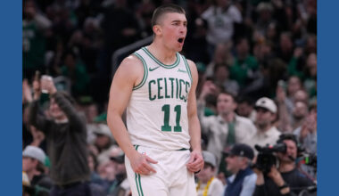 Payton Pritchard scores 36 as the Celtics beat the Hawks 109-102