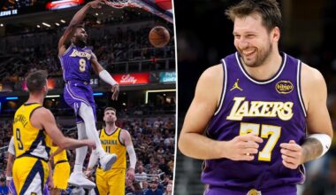 Bronny James helped Lakers get over the hump vs. Pacers